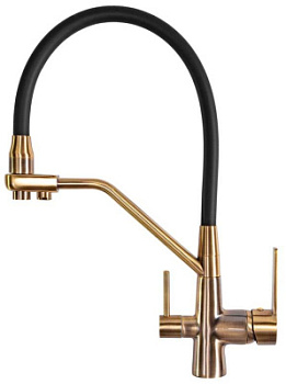 Смеситель для мойки Vivi Felice 1415 BN Bronzo-Nero