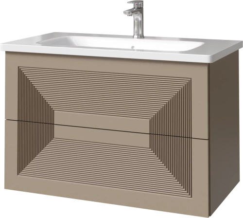 Тумба подвесная Caprigo Modo Quarta 80 35712-SF004