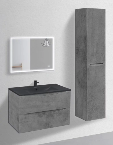 Тумба подвесная Vincea Mia 750 Beton VMC-2MC750BT