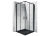 Душевой уголок Rea Punto Black 80x80 K4800