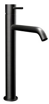 Смеситель для раковины Remer X Style X11LXLCFP, чёрный брашированный хром