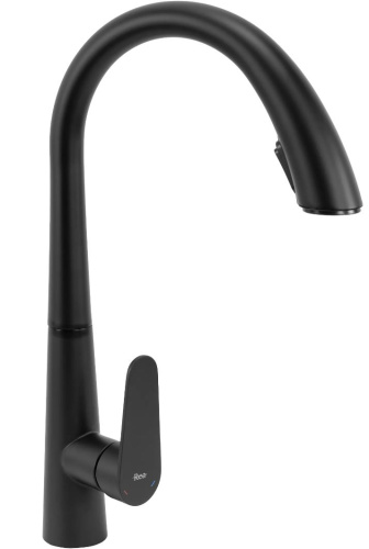 Смеситель для мойки Rea Ross black B5313
