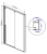 Душевая дверь Vincea Lugano VDS-1L150CLB-1 Душевая дверь Vincea Lugano VDS-1L150CLB-1