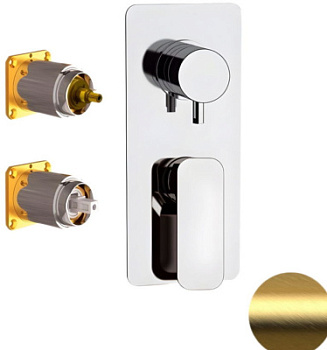 Смеситель для душа Daniel Tiara TA612D3KBDP