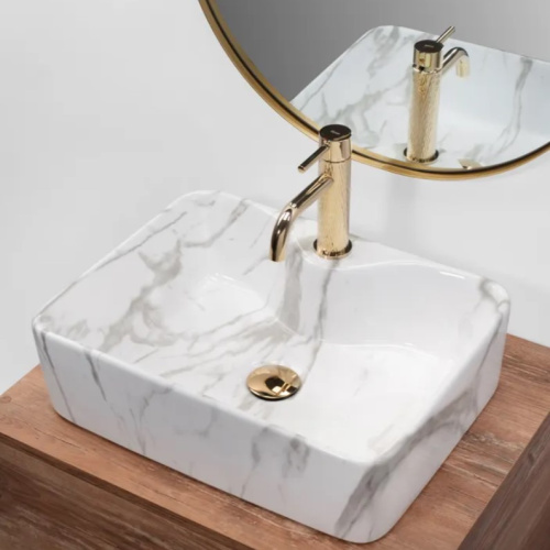 Умывальник Rea Kelly Marmo U5052