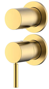 Смеситель для ванны Nemo Round NM-2357BG brush gold