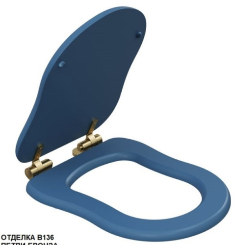 Сиденье для унитаза Caprigo Borgo KFe-BB-B036