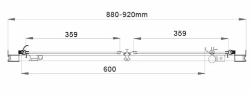 Душевая дверь Vincea Garda VDB-1G900CH