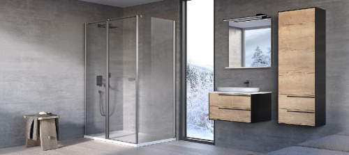 Душевая дверь Kolpa-San Andromeda D 120 silver brill transparent 516540