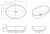 Умывальник Knief Oval Shape Turmalin 70201020