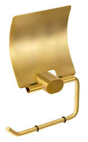 Бумагодержатель Remer Lounge LN60BG, золото брашированное