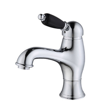 Смеситель для умывальника Caprigo Adria-uno Black Edition 02B-520-CRM