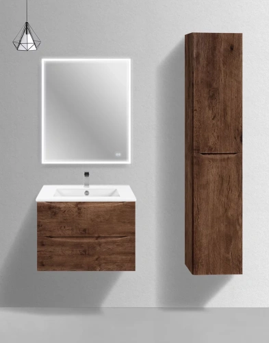 Тумба подвесная Vincea Mia Slim 700 R.Wood VMC-2MC700S1RW