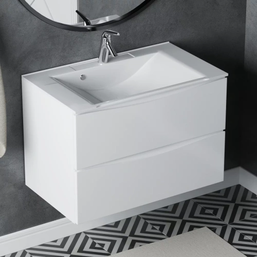 Тумба подвесная Vela Бриз 80П под Milen TU27111