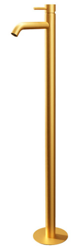 Смеситель для раковины Remer X Style X18BG, золото брашированное