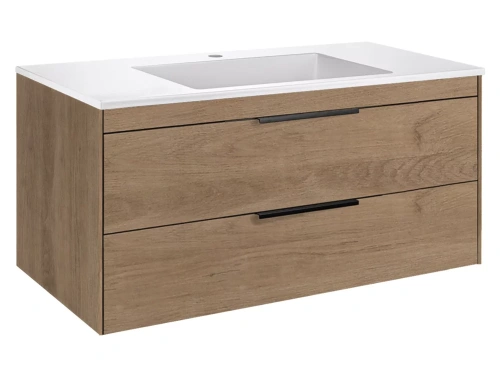 Тумба подвесная Vincea Chiara 2D 1000 N.Oak VMC-2C2100NO