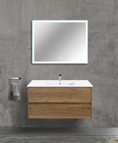 Тумба подвесная Vincea Gio 1000 T.Oak VMC-2G100TO