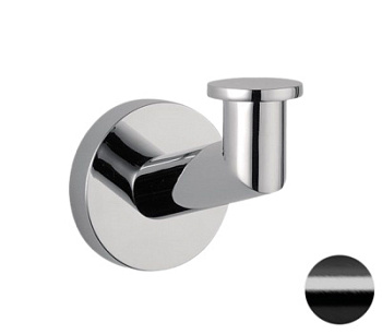 Крючок Remer Guest GS50CFP, черный брашированный хром