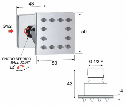 Форсунка Remer QX34JET