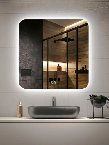 Зеркало Vincea LED VLM-3BE8008-2 800х800