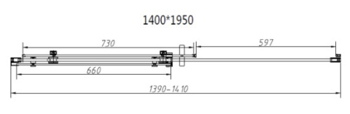 Душевой уголок Vincea Como-N VSR-4CN1013CGB