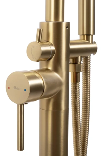 Смеситель для ванны Rea Aras gold matt B2719