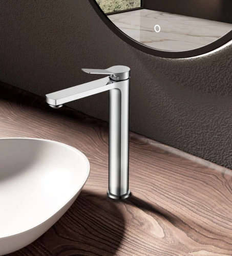 Смеситель для раковины Vincea Arco VBF-4AR02CH