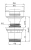 Донный клапан для раковины Vincea DPU-1B01BG с переливом