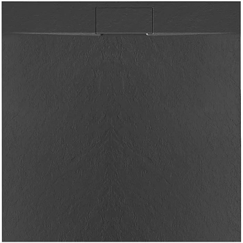 Душевой поддон Rea Bazalt Black 90*90 K3307