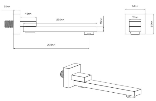 Излив Vincea VSWS-41BG