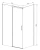 Душевой уголок Vincea Dice VSR-4D8015CL Душевой уголок Vincea Dice VSR-4D8015CL