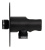 Держатель ручного душа с подключением Remer 337XNO, черный матовый Держатель ручного душа с подключением Remer 337XNO, черный матовый