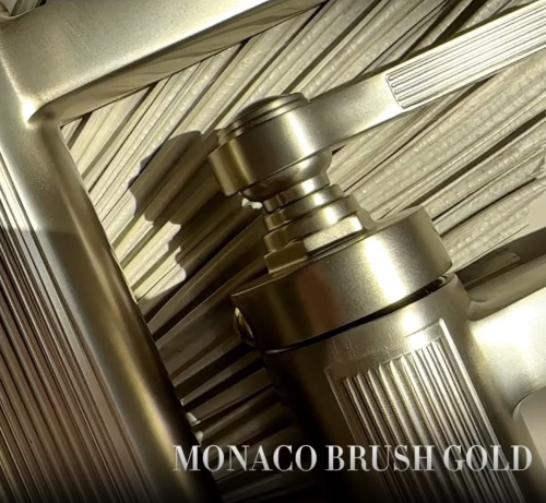 Смеситель для умывальника Rea Monaco gold matt B4212