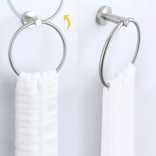 Полотенцедержатель Rea MIST 05 Nikiel Brush 06903