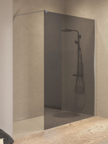 Душевая стенка Kolpa-San Calypso WO 140 silver brill graphite 517830