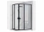 Душевой уголок Rea Look Black 80x100 K7900 Душевой уголок Rea Look Black 80x100 K7900