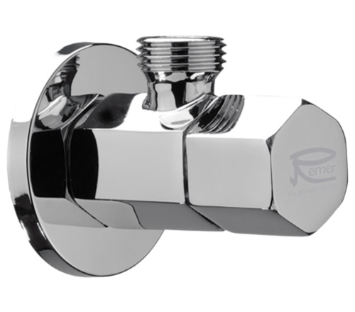 Запорный вентиль 1/2*3/8 Remer 128E1238