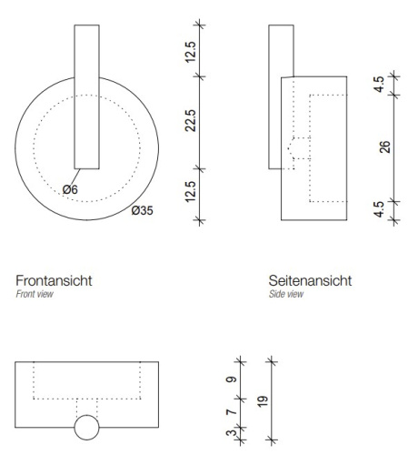 Крючок Decor Walther Stone WHK 0972664
