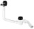 Сифон для ванны McAlpine HCN2600CC-15MM-MB