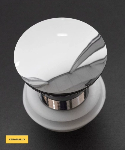 Донный клапан для раковины CeramaLux RD003 с переливом