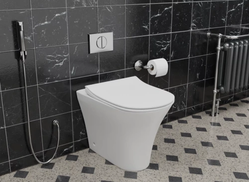 Унитаз приставной Ceramalux 217D