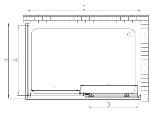 Душевой уголок Vincea Soft VSR-3SO1015CL