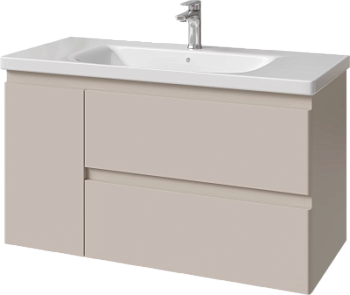 Тумба подвесная Caprigo Forte 100 36115L EML-B074