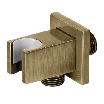 Держатель ручного душа с подключением Remer 337QVO, бронза