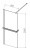 Душевая стенка Vincea Walk-In HR VSW-4HR800CGG