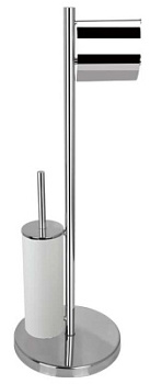 Напольная стойка с бумагодержателем и ёршиком Vivi Felice F0510 B