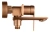 Смеситель для ванны Rea Storm copper brush B3003 Смеситель для ванны Rea Storm copper brush B3003