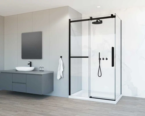 Душевой уголок Vincea Como Soft VSR-1CS8013CLB