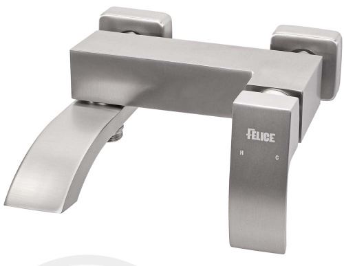 Смеситель для ванны Vivi Felice 2040 Nichel