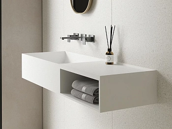 Умывальник Vincea Solid Surface VWB-6S180MW